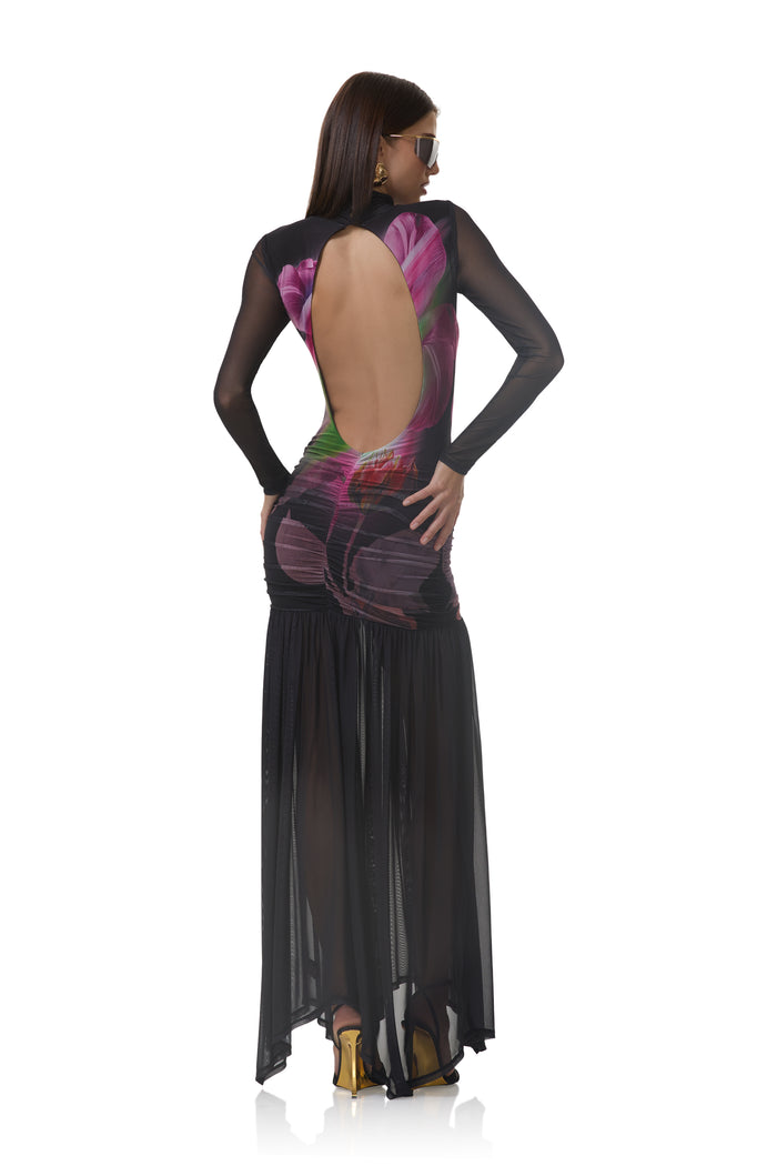 joni-dress-pink-peony-blur