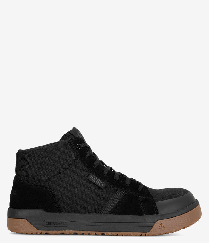 KEEN Utility Kenton Carbon Fiber Toe Mid Work Shoe - Black Gum