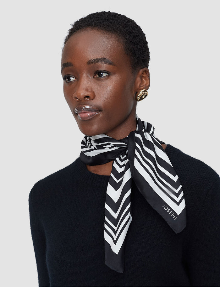 Multicolour Kenza Silk Scarf - Joseph