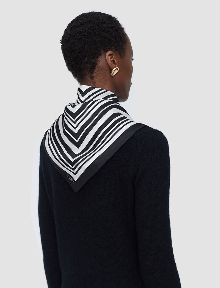 Multicolour Kenza Silk Scarf - Joseph