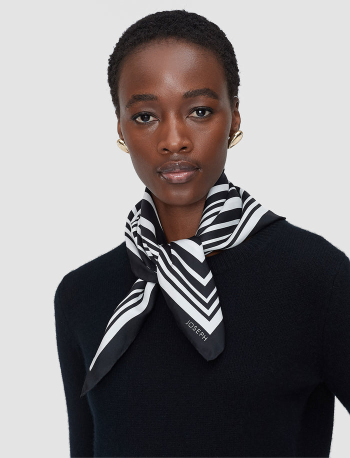 Multicolour Kenza Silk Scarf - Joseph