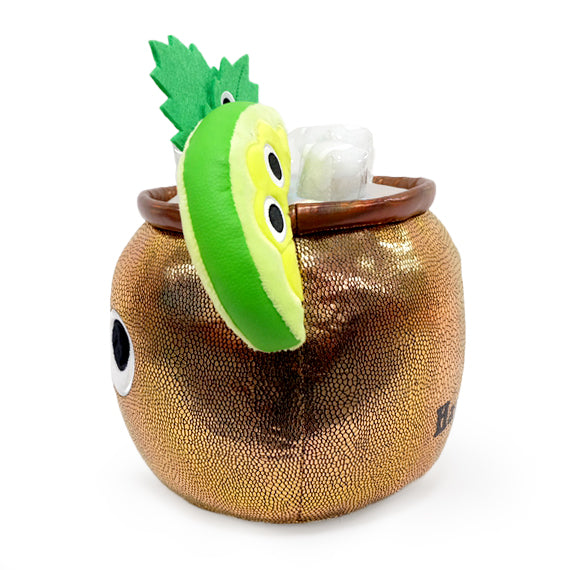 Kidrobot Happy Hour Max the Moscow Mule plush toy featuring a soft, huggable plush with a Moscow Mule cocktail design.