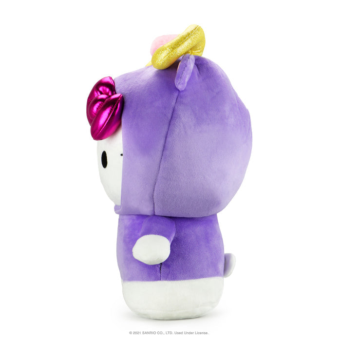 Sanrio Kidrobot Hello Kitty Zodiac Medium Plush Aries Edition, soft plush toy with Aries-themed design and details.