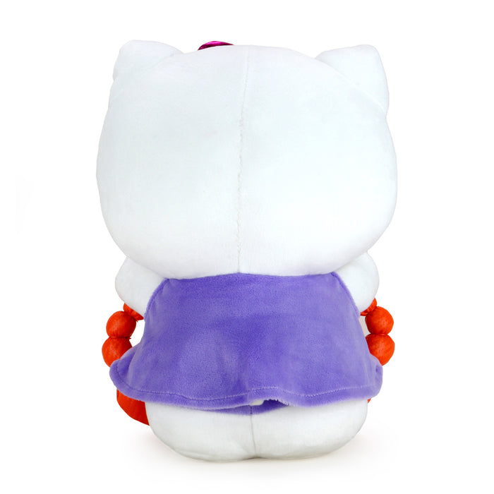 Sanrio Kidrobot Hello Kitty Zodiac plush in Cancer edition, medium size, featuring soft plush fabric and detailed Cancer zodiac design.
