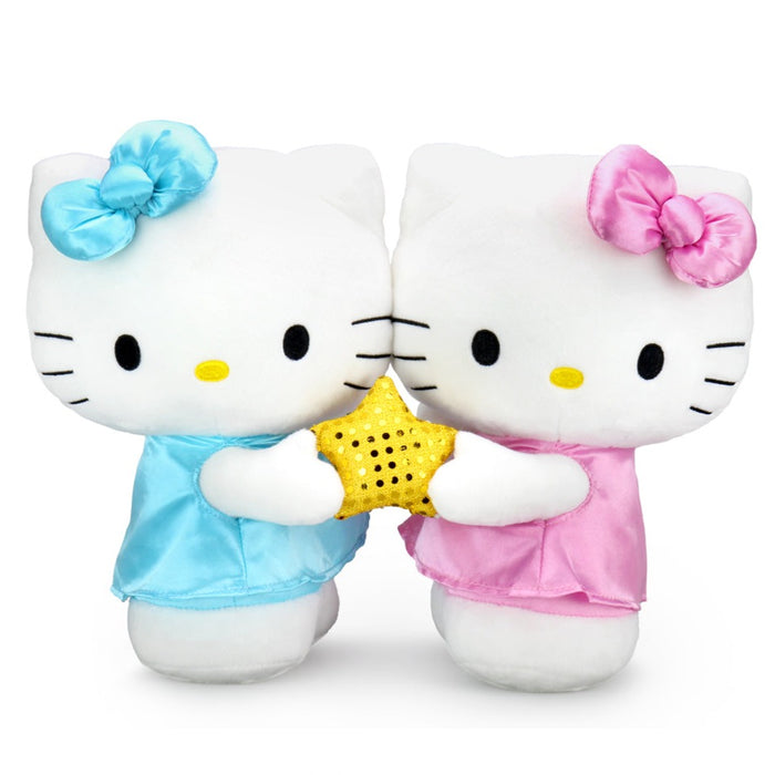 Sanrio Kidrobot Hello Kitty Zodiac Medium Plush Gemini Edition featuring a soft plush toy with Gemini-themed design.