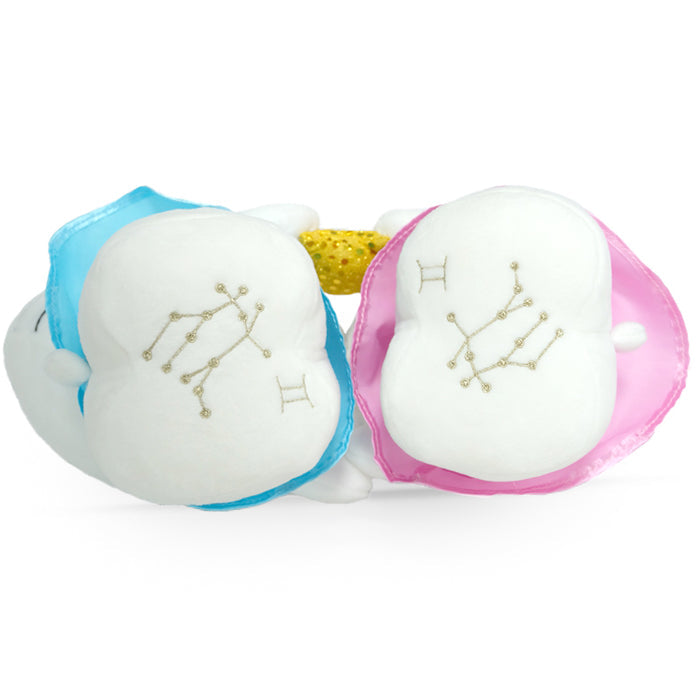Kidrobot Hello Kitty Zodiac Medium Plush Gemini Edition by Sanrio, featuring a soft plush figure with Gemini-themed details.