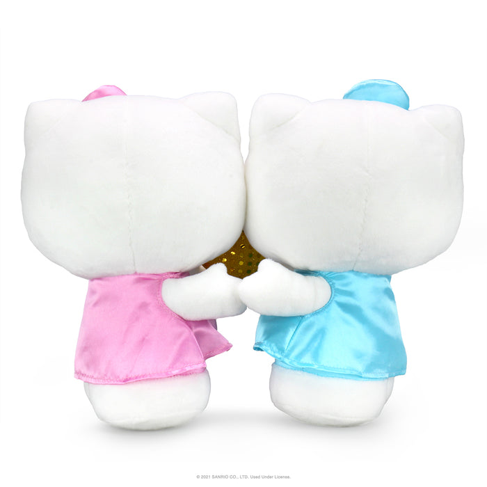 Sanrio Kidrobot Hello Kitty Zodiac Medium Plush Gemini Edition featuring a soft, detailed Gemini-themed Hello Kitty character.