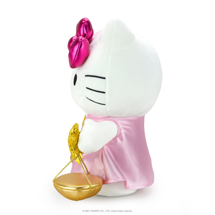 Kidrobot Hello Kitty Zodiac Libra plush by Sanrio, featuring a soft medium plush of the Libra constellation and Hello Kitty design.