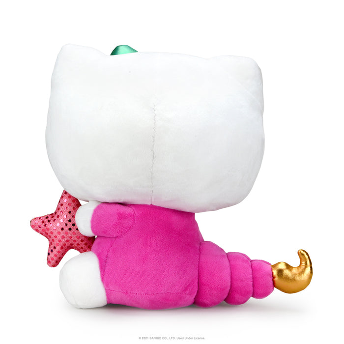 Sanrio Kidrobot Hello Kitty Scorpio Zodiac plush toy, medium size with detailed Scorpion design and soft fabric.