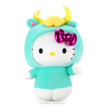 Sanrio Kidrobot Hello Kitty Zodiac Medium Plush Taurus Edition, soft plush toy with Taurus-themed design, ideal for collectors and fans.