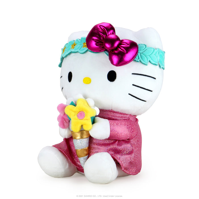 Sanrio Kidrobot Hello Kitty Virgo Zodiac plush toy featuring a soft, medium-sized plush with Virgo-themed details.