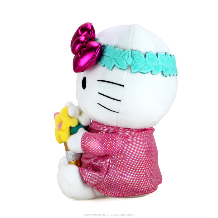 Sanrio Kidrobot Hello Kitty Zodiac Virgo plush, medium-sized soft toy with detailed Virgo design and plush texture.