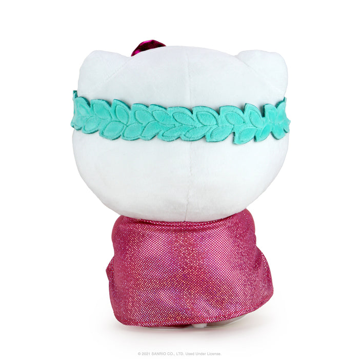 Sanrio Kidrobot Hello Kitty Virgo Zodiac medium plush toy with detailed Virgo-themed design and soft fabric.