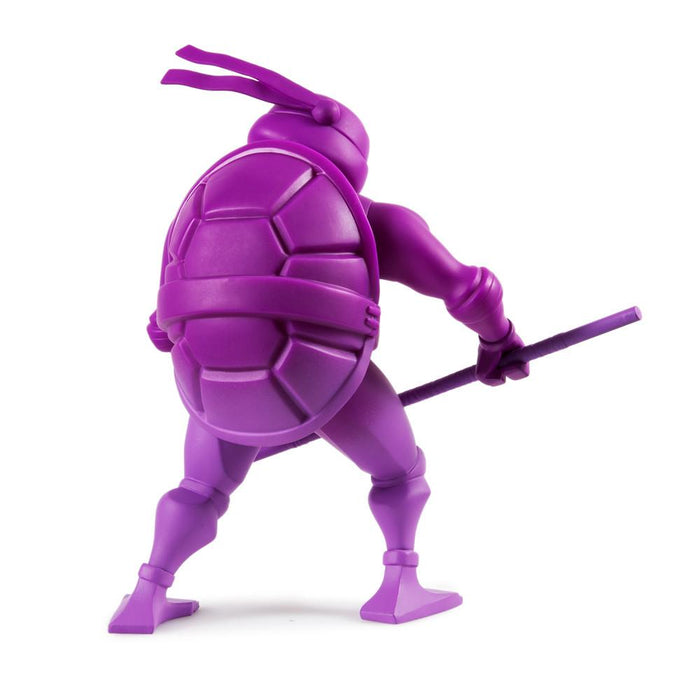 Teenage Mutant Ninja Turtles Kidrobot Donatello 8-inch art figure, vinyl collectible with detailed green turtle design and purple mask
