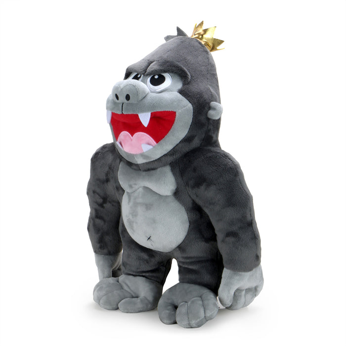 Kidrobot King Kong HugMe vibrating plush toy, soft plush figure with vibrating feature, designed for comfort and cuddling.