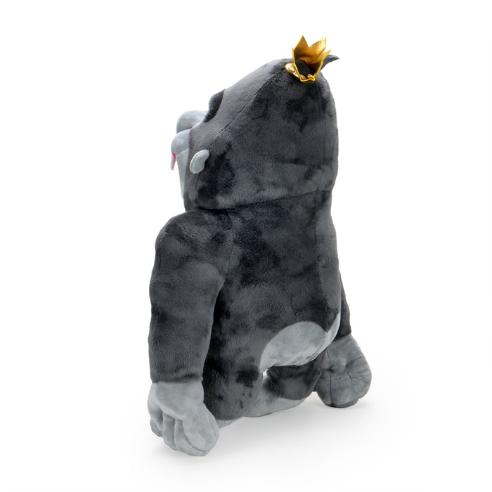 Kidrobot King Kong HugMe vibrating plush toy featuring a soft, cuddly plush King Kong with a vibrating mechanism for comfort.