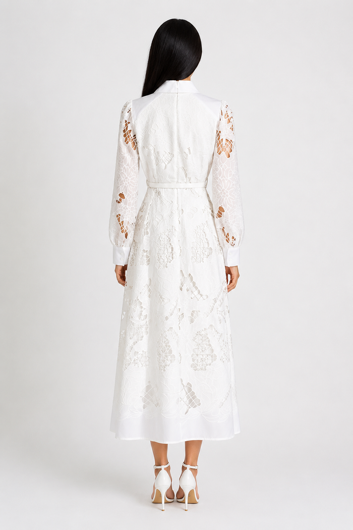 Lace Shirt Dress - Grace