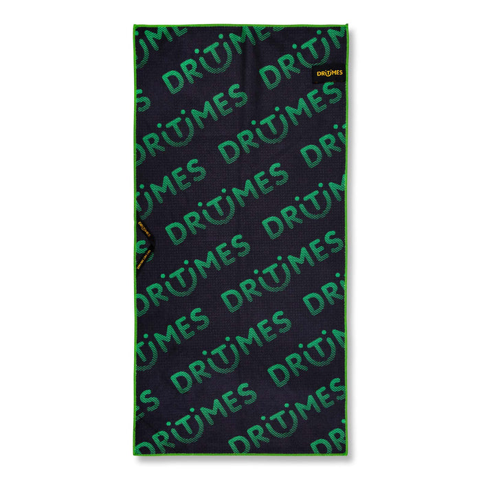 Logan Martin Signature Sport Towel- Green and Gold Avo