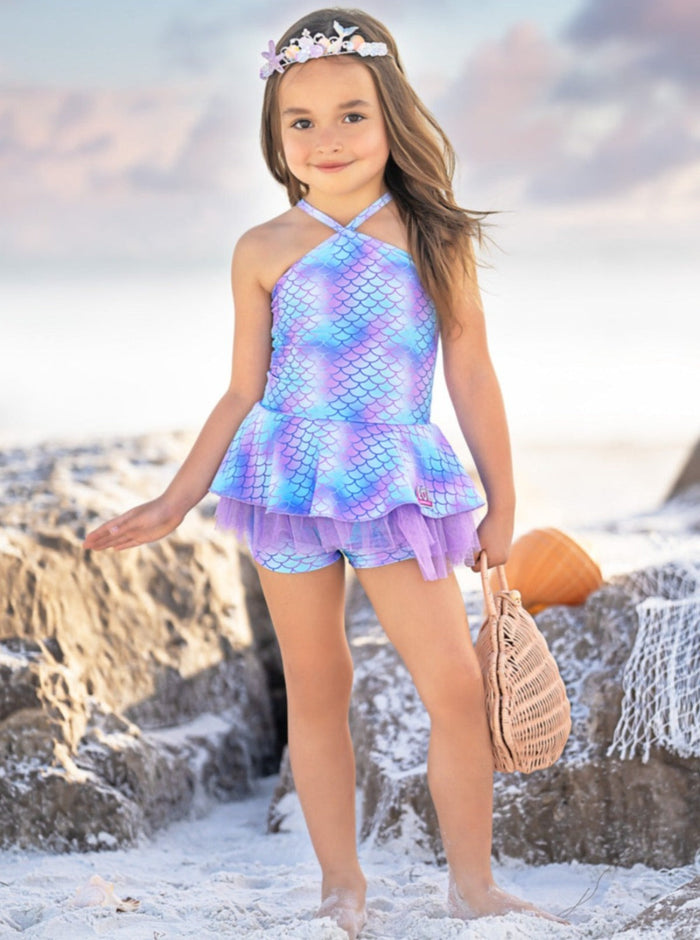 L.O.L. SURPRISE! Splash Queen Two Piece Swimsuit | Mia Belle Girls