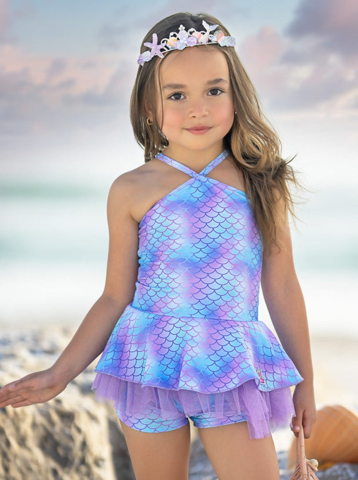 L.O.L. SURPRISE! Splash Queen Two Piece Swimsuit | Mia Belle Girls
