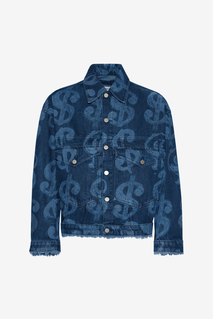 LOOSE DENIM JACKET AW 42 / BLUE