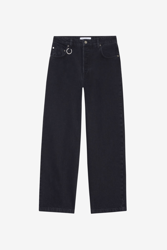 ETUDES STUDIO LOOSE JEANS PANT BLACK 1