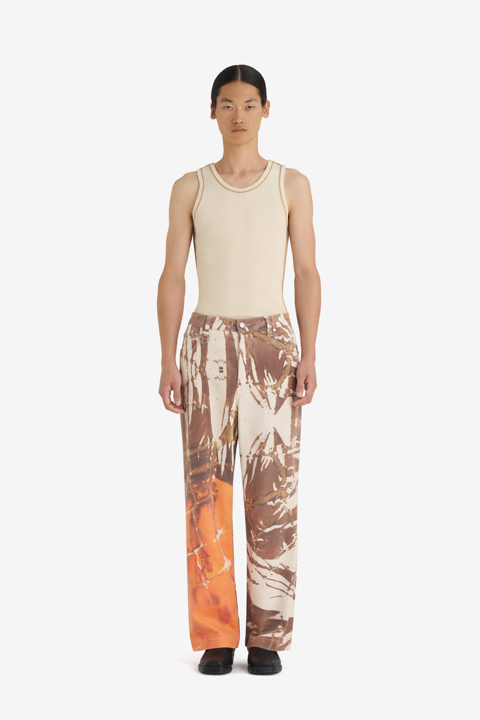 LOOSE PANT MRL 42 / AOP