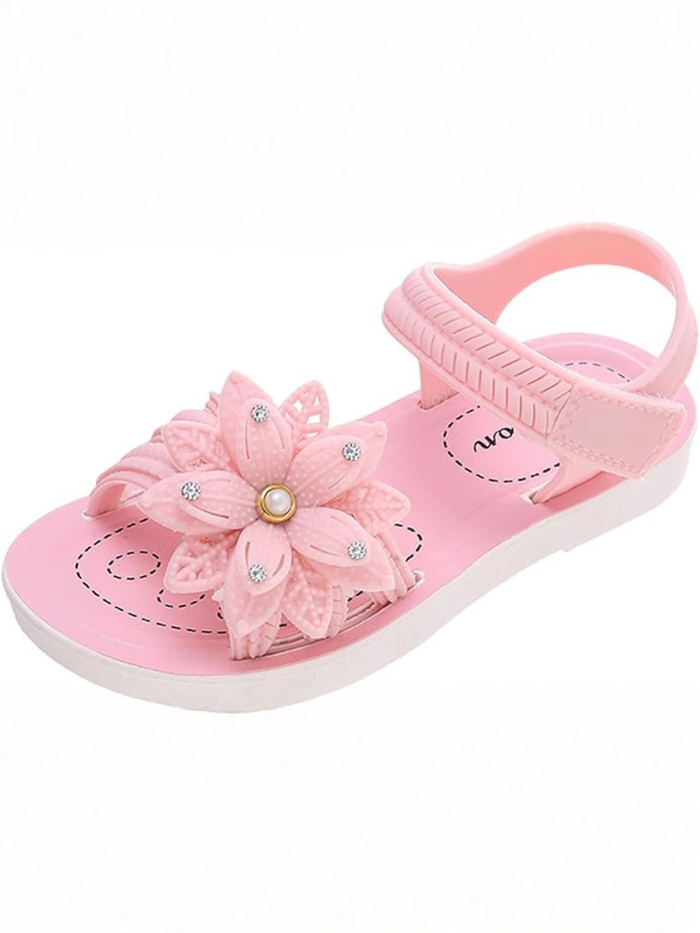 Lovely Girls' Flower Design Sandals By Liv and Mia Mia Belle Girls