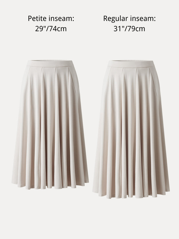 OGLmove Lyocell Blend Volume Skirt with Pockets