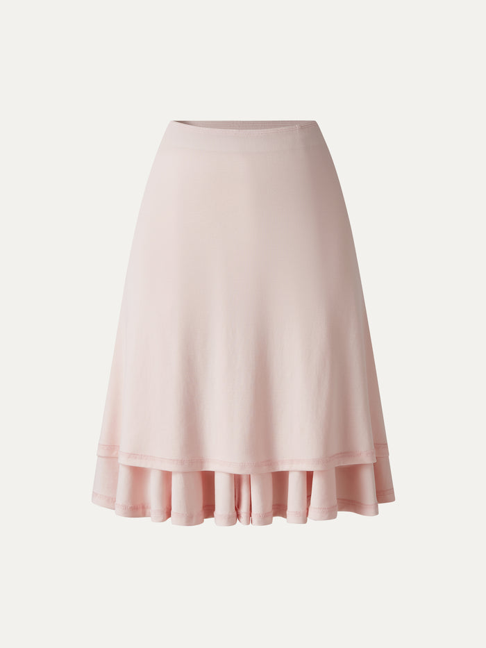 OGLmove Lyocell Mermaid Hem Knee-Length Skirt
