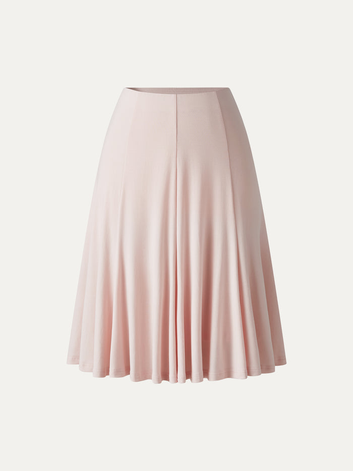OGLmove Lyocell Mermaid Hem Knee-Length Skirt