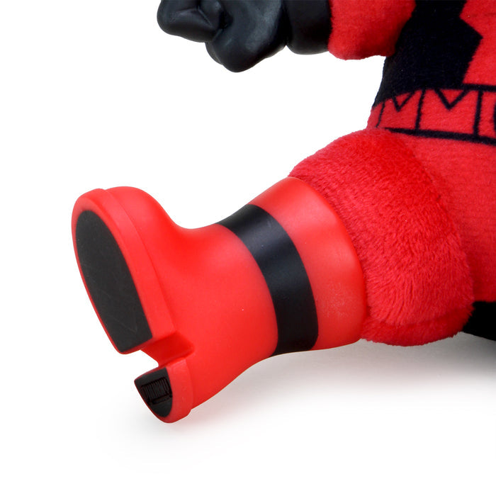 Marvel Deadpool Roto Phunny plush toy by Kidrobot, soft and cuddly Deadpool character plush from the Marvel series.