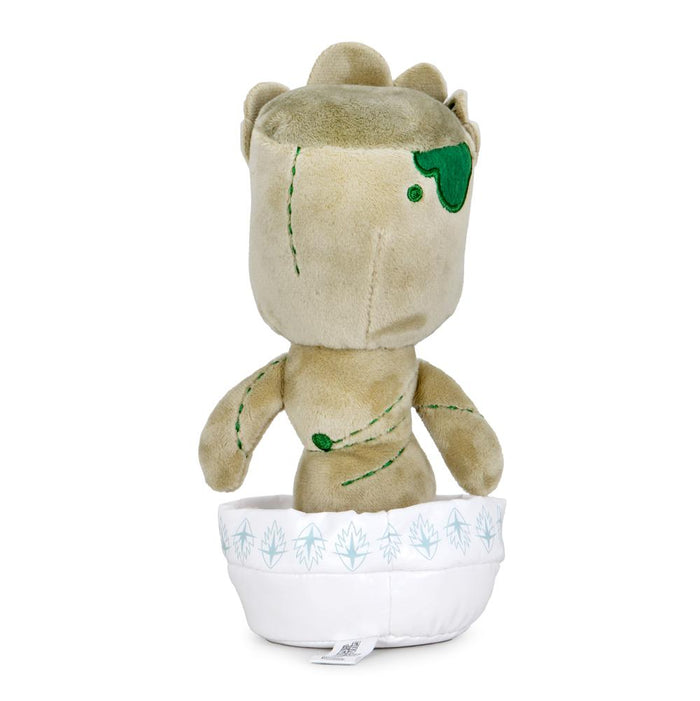 Marvel Baby Groot plush toy in a potted plant design, 8-inch Guardians of the Galaxy Phunny plush with soft, cuddly fabric.