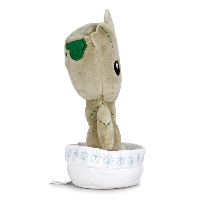 Marvel Baby Groot plush in a pot from Guardians of the Galaxy, 8-inch Phunny plush with soft, detailed fabric.