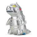 MechaGodzilla Phunny Plush by Kidrobot featuring a detailed, soft plush of the iconic Godzilla villain with sharp details and vibrant colors.
