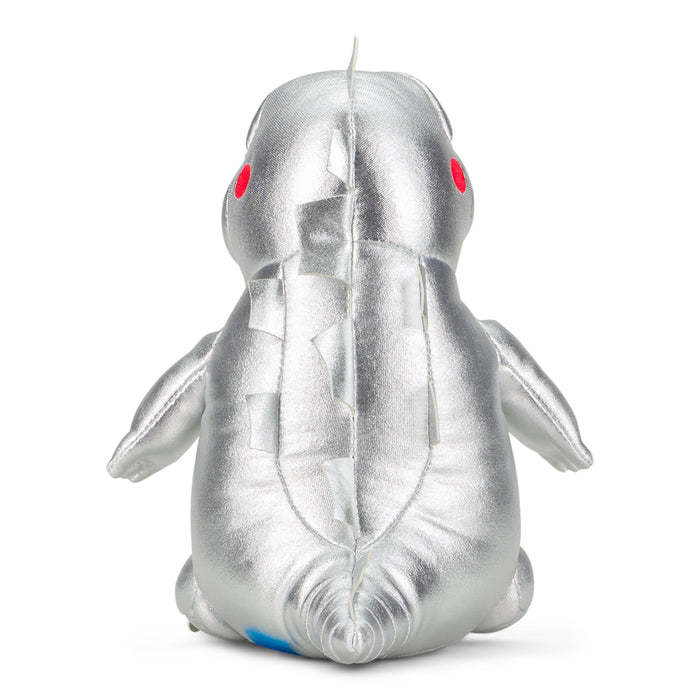 MechaGodzilla Phunny Plush by Kidrobot featuring a soft, detailed plush toy of MechaGodzilla from the Godzilla series.