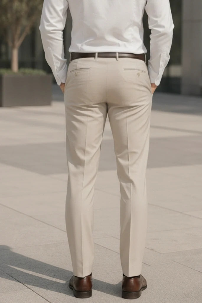Tailored Fit Formal Trouser-Back