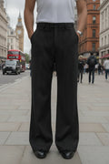 Men Premium Bootcut Formal Trouser-Front