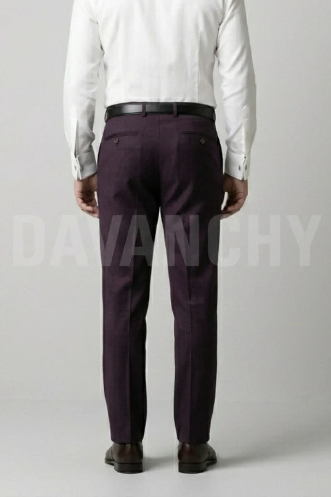 Premium Formal Business Wear Pant for Men-Back