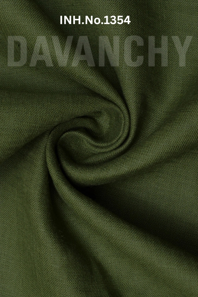 OliveGreenLinenFabricSwitchINH.No.1354
