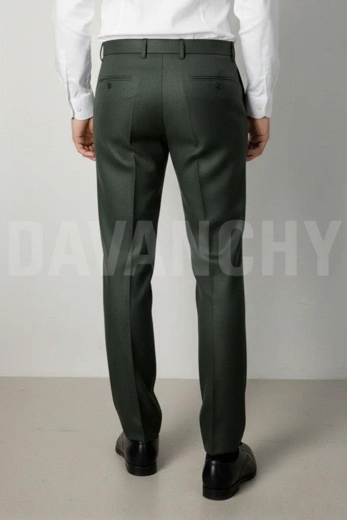 Ready to wear formal pants men-Back