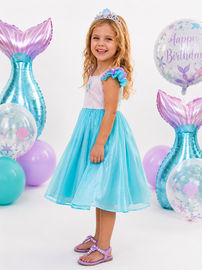 Mermaid Magic Party Dress Mia Belle Girls