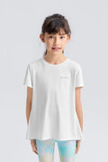Mesh Open Back Tee **Cloud Dancer**