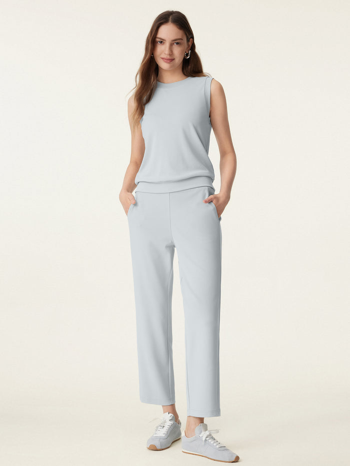 OGLmove Sandwashed Crew Neck Top