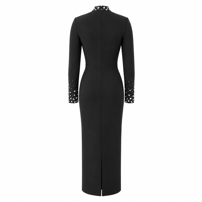 Midnight Sparkle Dress - Elegance