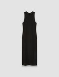 Black Mille Compact Milano Knit Dress - Joseph