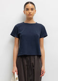 Milo Crop Tee (Midnight)