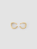 Mini Bean Hoop Earrings