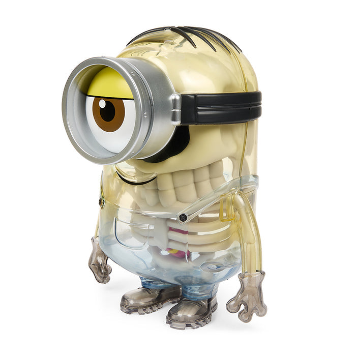 Minions Anatomy 8-inch art figure by Kidrobot, OG Edition, featuring detailed Minions character design and collectible artwork.