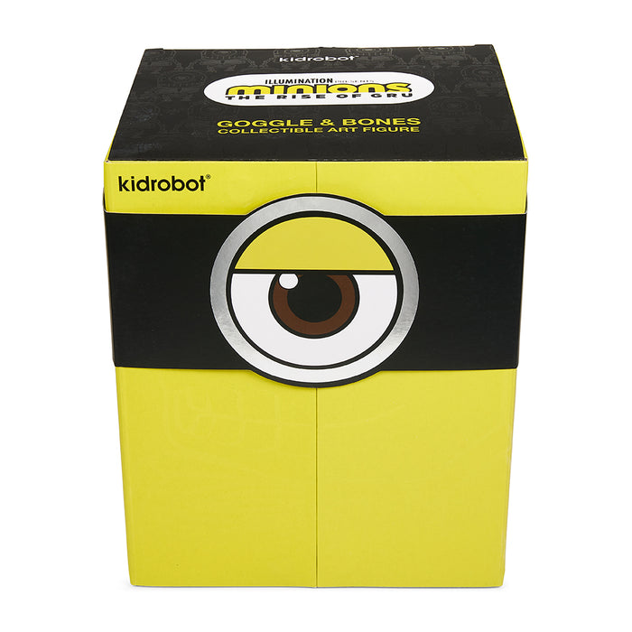Minions Anatomy 8-inch art figure by Kidrobot, OG Edition, featuring detailed Minions character with anatomical design, collectible art figure